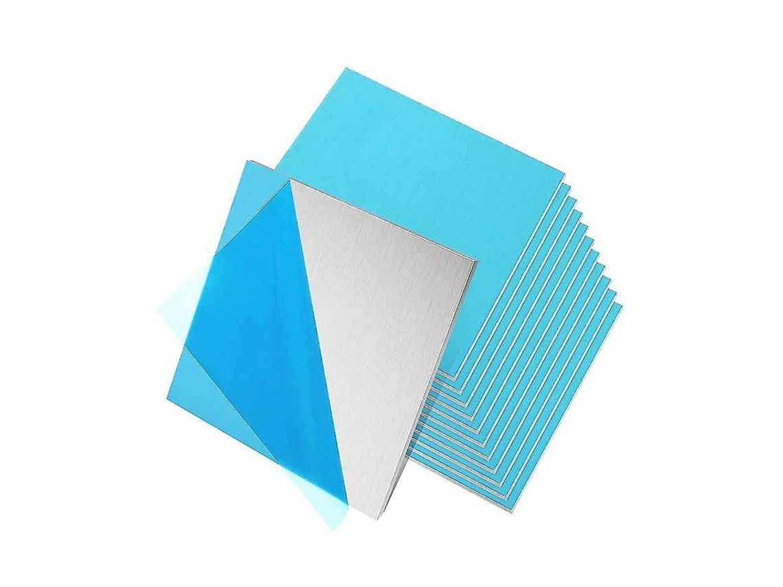 Lâmina De Alumínio 6061 T6 3mm Placa Plana 100x100mm Kit Para Soldadura Mig Tig Stick Arc