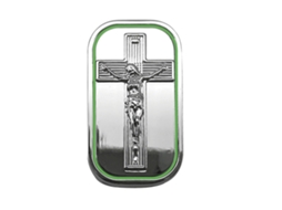 Primerox brinquedo Slider Cruzado de Metal Liga de Zinco Portátil para Decompressão Verde