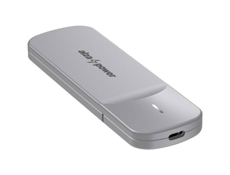 M.2 Usb 3.2 Gen 2 Envólucro Para Ssd Sata/nvme Cinza Espacial Alzapower