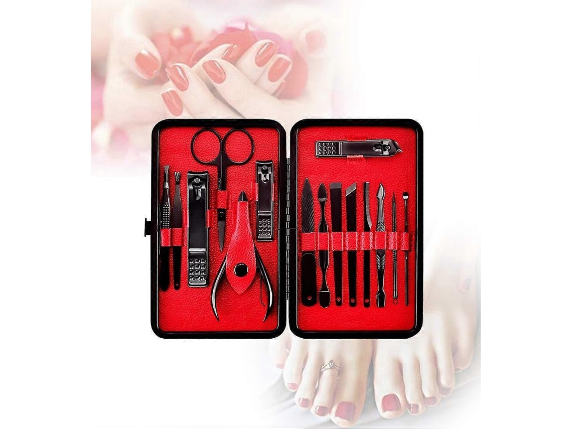 Cortador de unhas de aço inoxidável de alta precisão Slowmoose, kit de pedicure, lixa de unha e tesoura afiada.