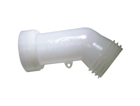 Extensão Do Tanque 1000l Cotovelo D 60mm Branco Boutte