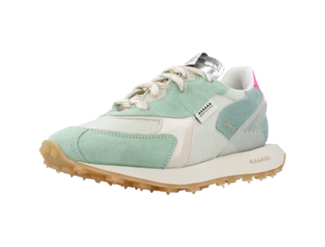 Sapatos de Mulher RUN OF Emerald Tecido Verde (38)