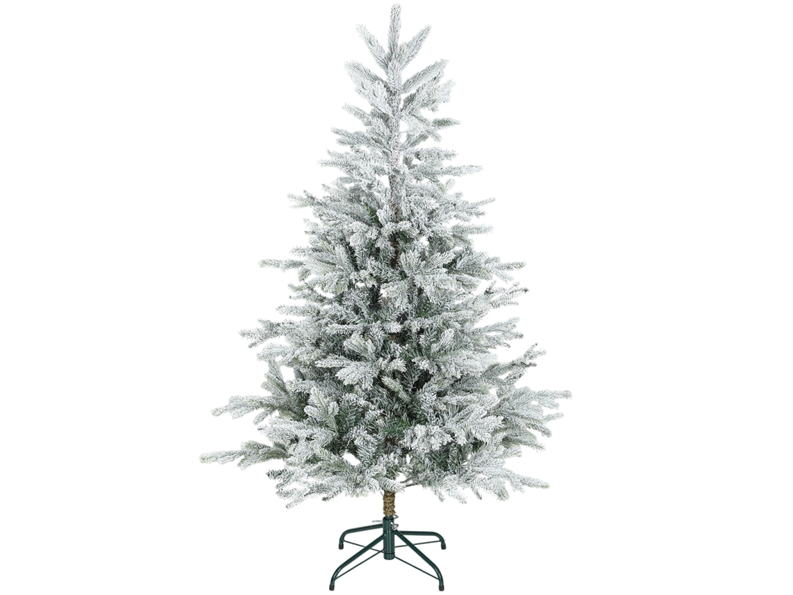 Árvore de Natal Artificial, 150 cm, 828 Ramos, Base Dobrável, Verde S/MARCA