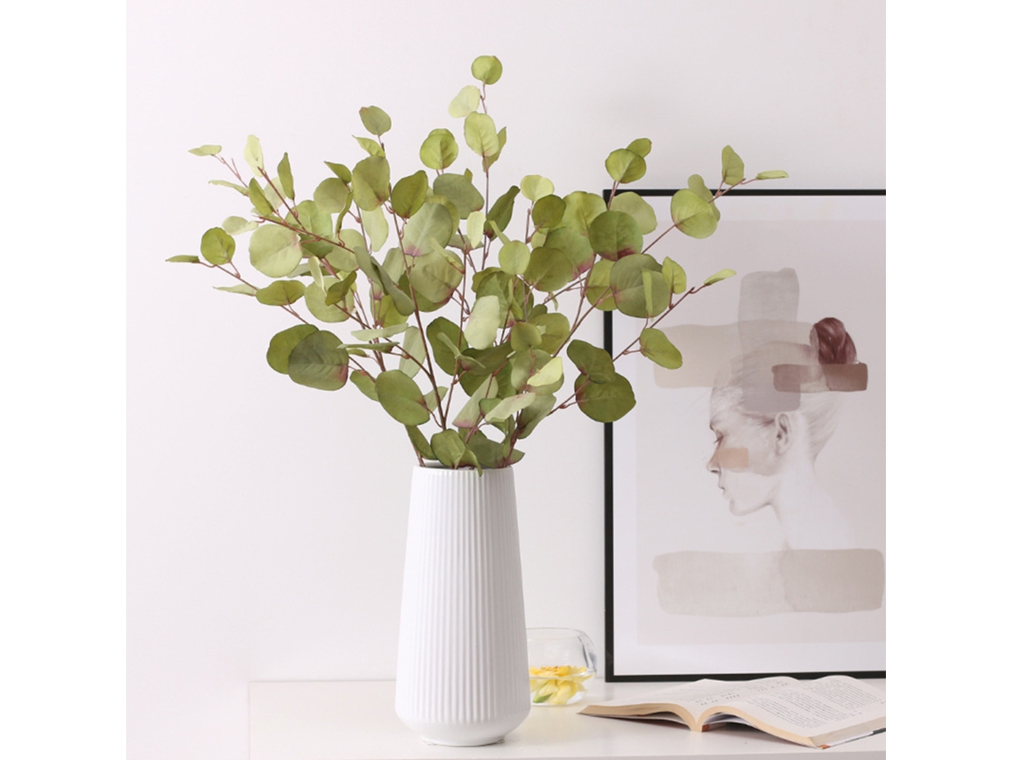 Laxiscreed Ramos De Eucalipto Artificial Para Decoração De Casa E Escritório