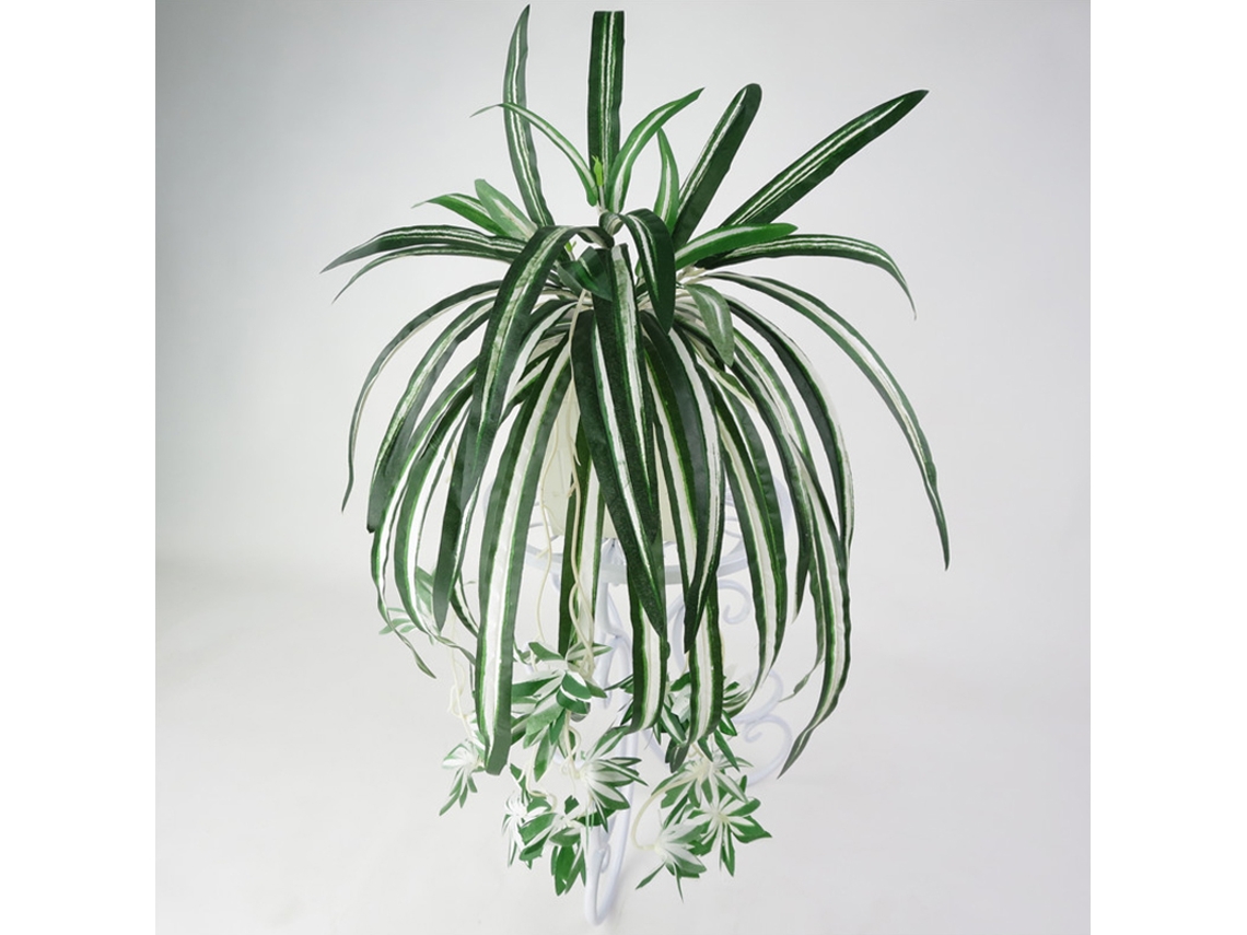 Planta Artificial Pendente Decoração Parede 2 Pacotes