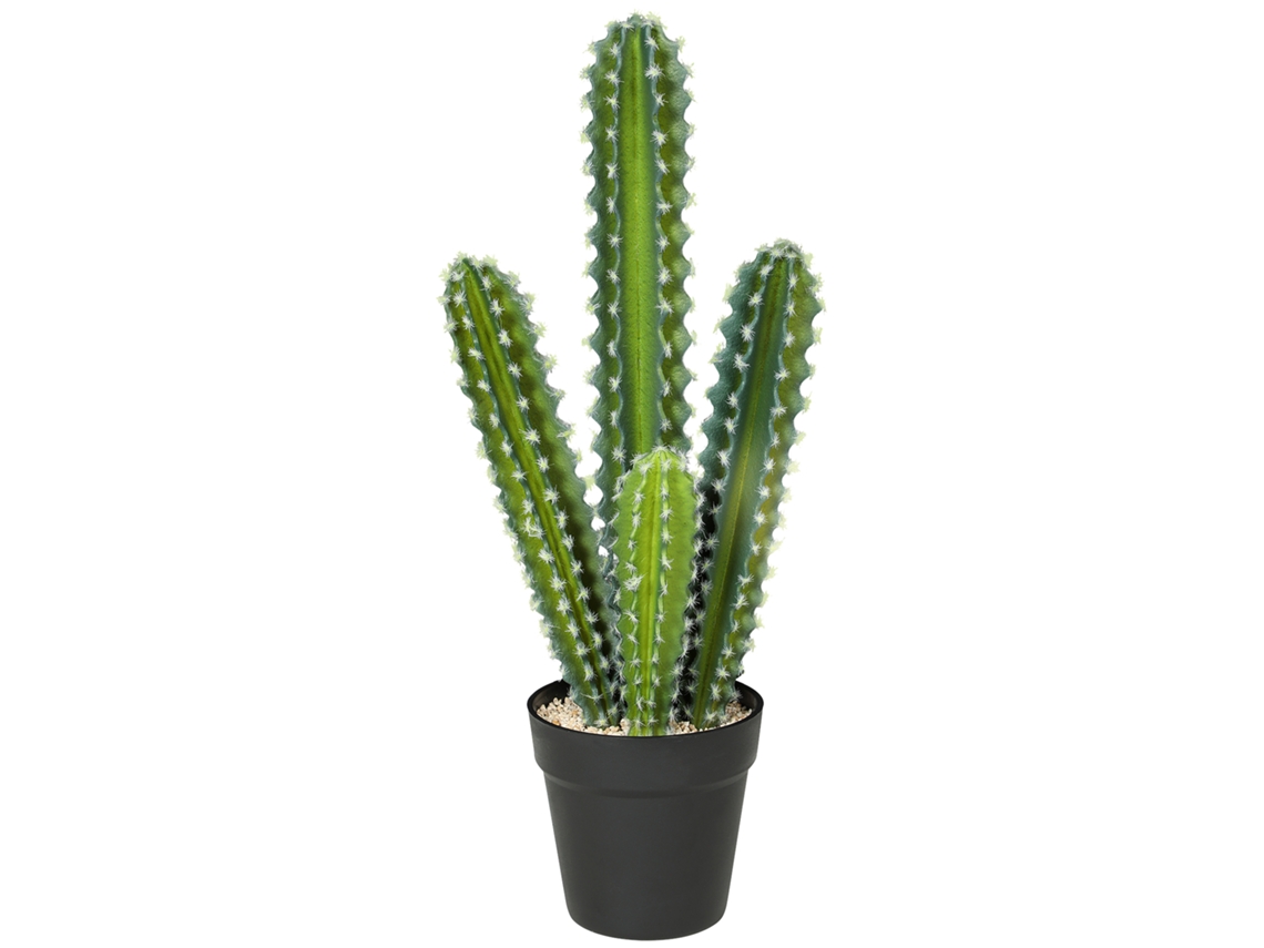 Plantas artificiais de cacto, 53 cm, em vaso para casa ou escritório | S/MARCA