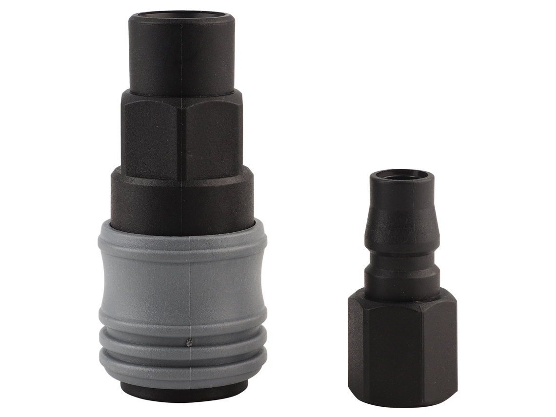 Conector Rápido De Aço Plástico Auto-bloqueio C Sf+pf G1/4 (20)