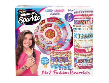 SHIMMER 'N SPARKLE Kit para Fazer Pulseiras Cintilantes