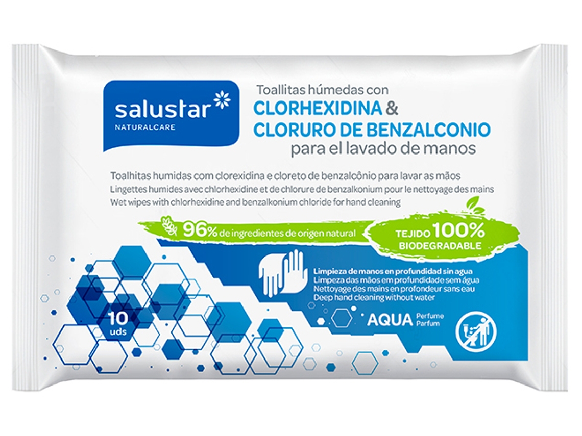 Toalhitas BREVIA Clorexidina e Cloreto de Benzalcônio 10 Unidades