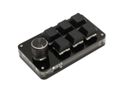 Mini Teclado Numérico De 6 Teclas Com Botão, Teclado Numérico Programável Usb Para Jogos, Escritório, Osu Ly Ebike
