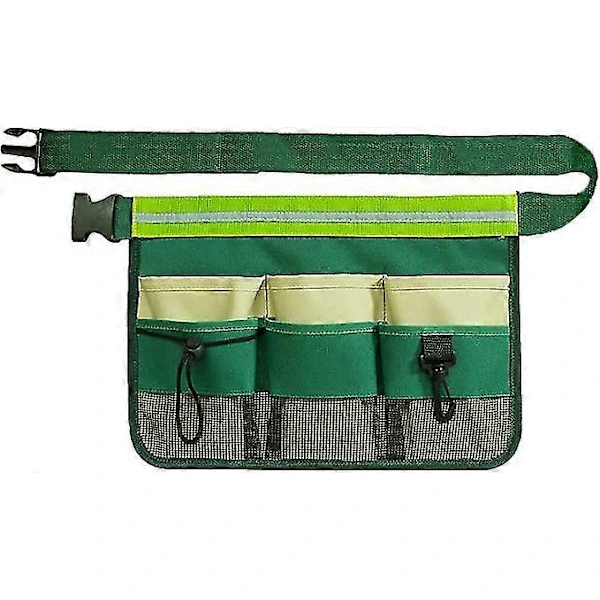 Bolsa Porta-ferramentas, Cor Verde, Ajustável, Para Jardinagem, Floricultura, Poda E Trabalhos Manuais
