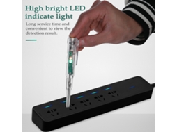 Kit De Testador De Voltagem Inteligente Laxiscreed Com Luz Led Potente Para Smartphones