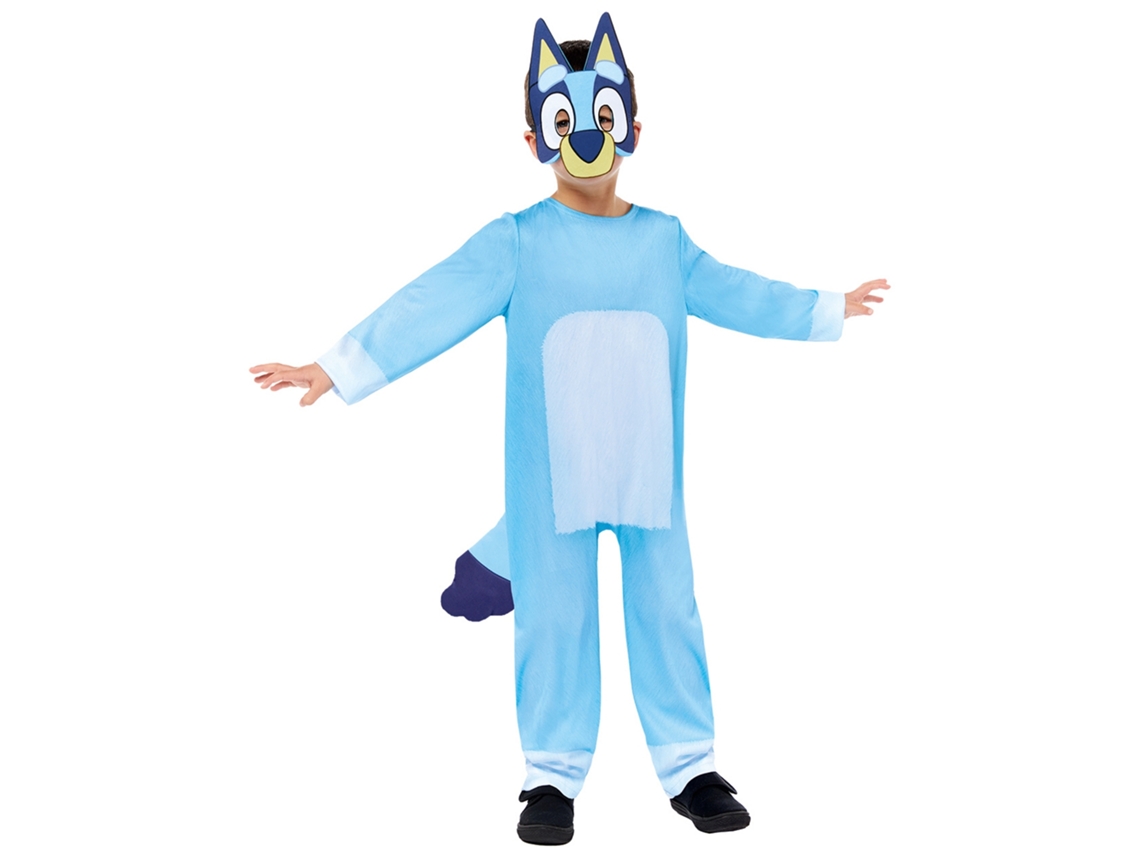 Traje Azul 104 110cm Bluey