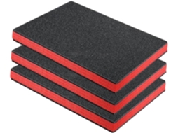 Lote 3 Inserções Proteção Mousse Boîtes À Utils. Doublure Modulaire Conçue Protéger Appareils Électroniques,