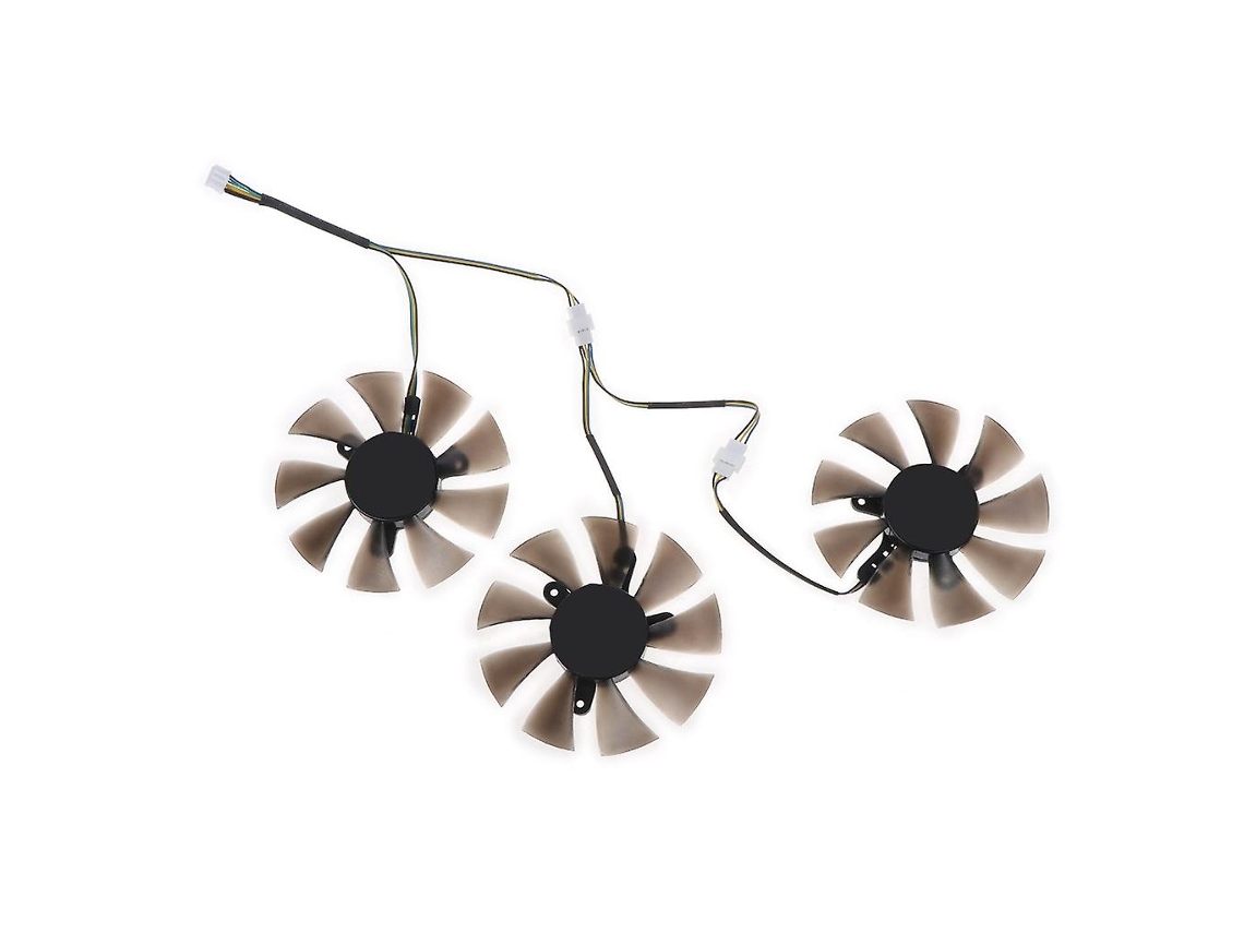 3pcs 85mm 4pin Para Zotac Gtx1070-8gd5 X-gaming Oc Placa Gráfica Ventilador Cooler