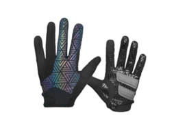 Luvas de Ciclismo Reflexivas Mali com Dedos Completos Touchscreen Anti derrapamento Absorção de Impacto para Mountain Bike Adultos