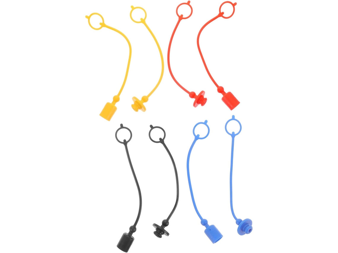 Conjunto de 20 Tampas de Proteção Contra Poeira para Engates Hidráulicos com Múltiplos Acessórios. SFUSHOS