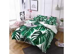 Jogo de Cama Tucano Selvagem Microfibra com Fronha 140x200 Cm, 65x65 Cm S/MARCA