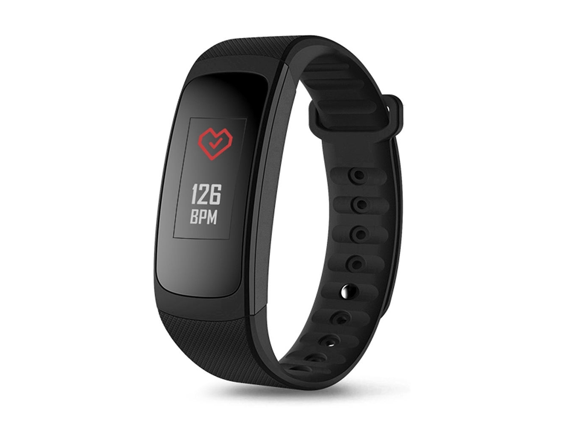 Pulseira Zeblaze Plug C com monitoramento contínuo de frequência cardíaca