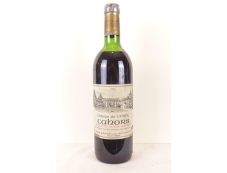 Vinho Tinto CHÂTEAU DU CAYROU 1981 (75 cl - 1 unidade)