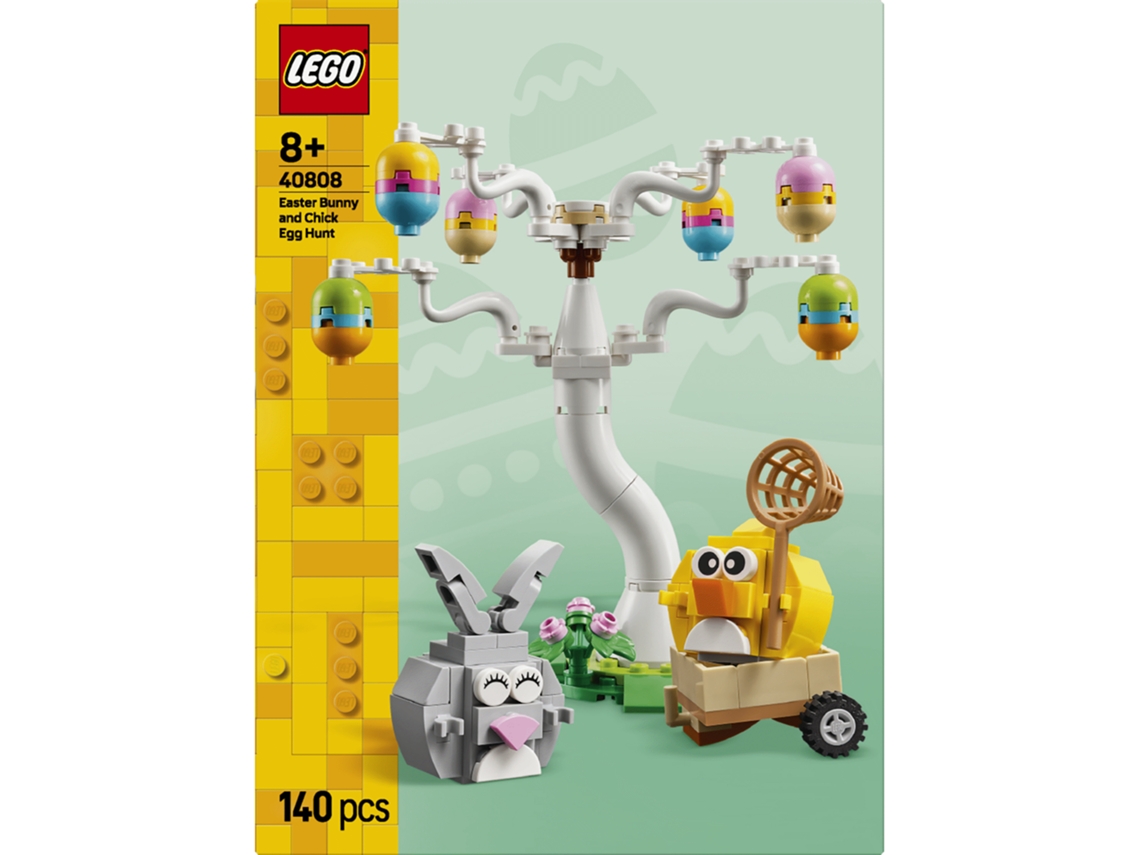 Lego - Caça Aos Ovos Do Coelhinho Da Páscoa E Pintainho - 40808