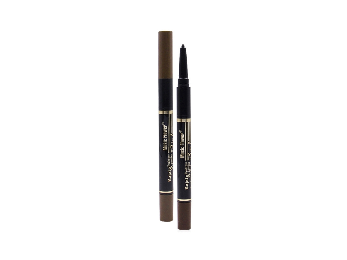 Lápis De Delineador De Olhos E Caneta De Sobrancelha Resistente À Água