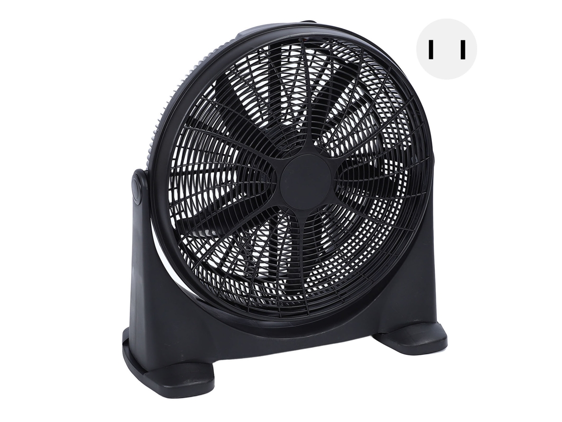 Ventilador De Piso Laxiscreed, Baixo Ruído, 3 Velocidades Ajustáveis Para Conforto