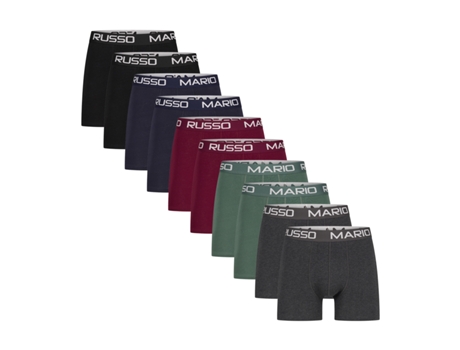 Conjunto de Boxers MARIO RUSSO Basic Multicor - 10pcs (XL)
