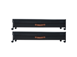 2 Peças de Saco Armazenamento para Debaixo da Cama com Rodas 91,5 X 46 18,5 Cm, Tampa Transparente, Organizador Roupas, Sapatos, Cobertores Quartos,
