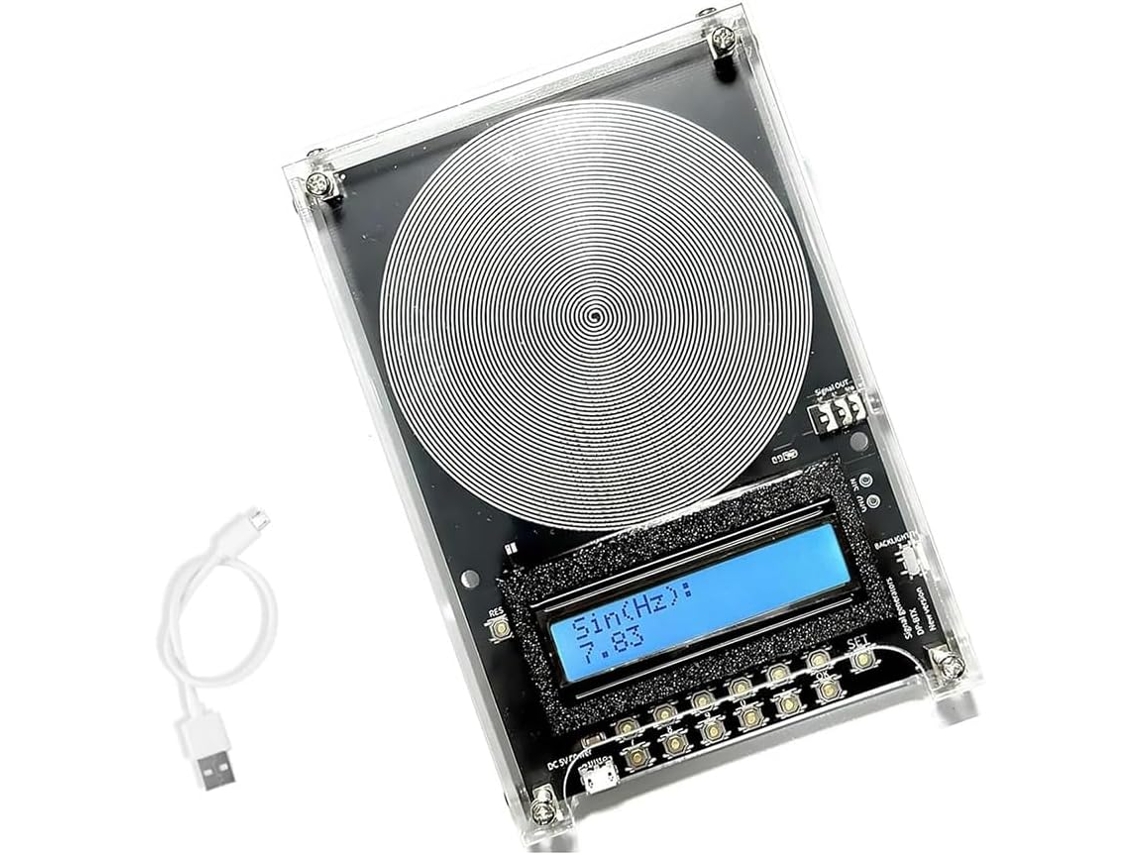 Gerador De Frequência Personalizado V2, Gerador De Ressonância De Onda Schumann De 7,83hz, Ajustável Gokoco
