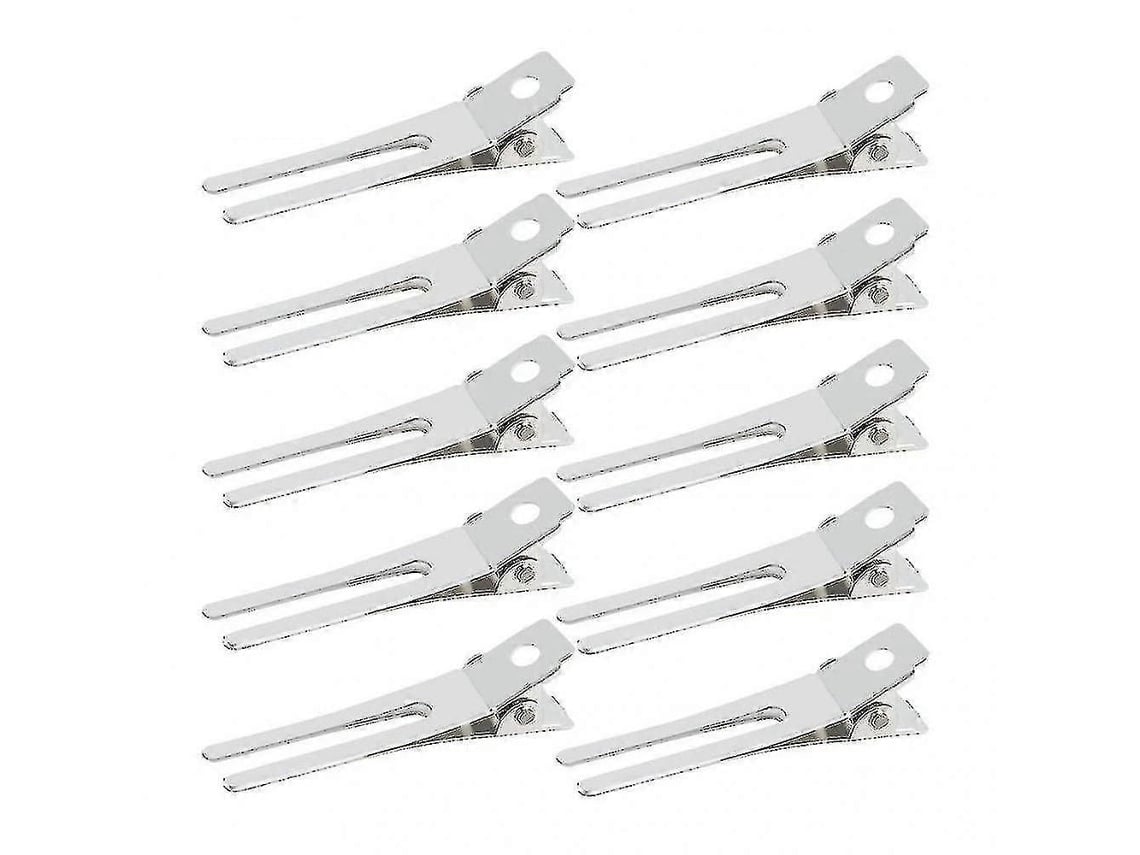 50 Grampos De Cabelo Duplo Para Salão, 1,8 Polegadas, Para Fixar Mechas-zscy