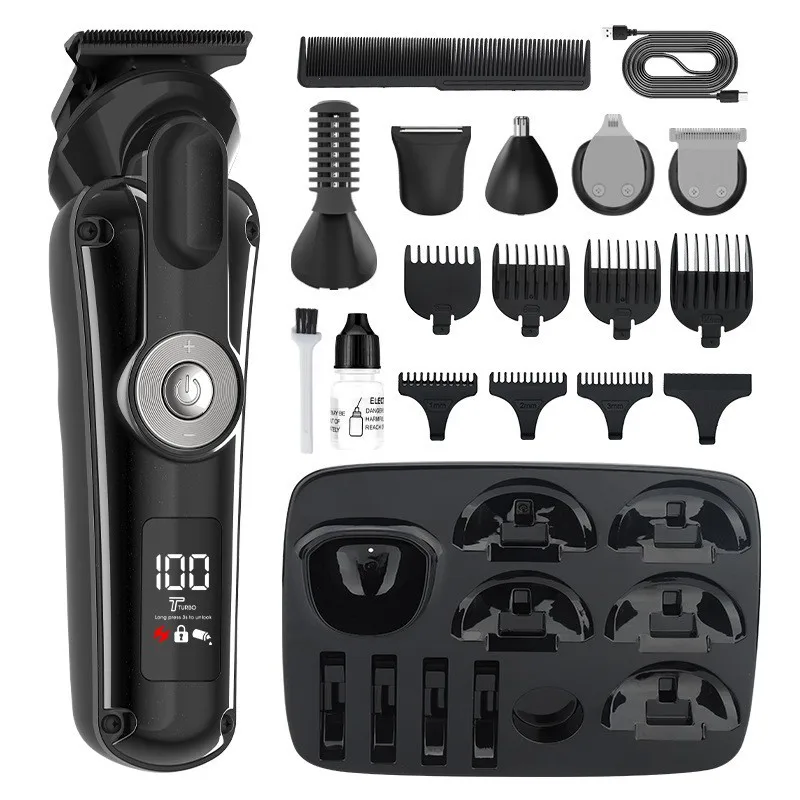 Aparador Facial À Prova D'água, Máquina De Cortar Cabelo À Prova D'água, Aparador De Pelos Do Nariz, Aparador De Precisão Sem Fio