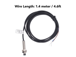 Sensor Indutivo 8mm 4 Unidades: Chave Proximidade Npn 2 Fios Nc 6-36vdc, Alcance 2mm