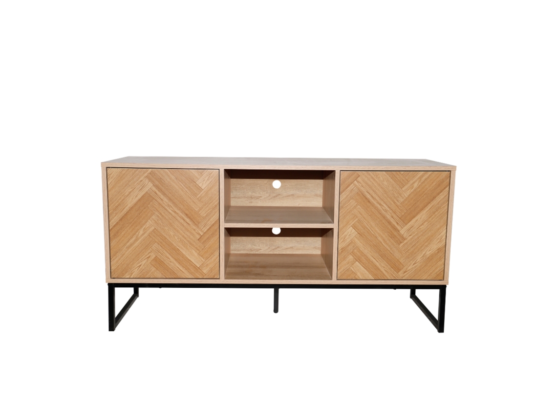 Buffet Chevron com 2 Portas e 2 Nichos Chevron CONCEPT U