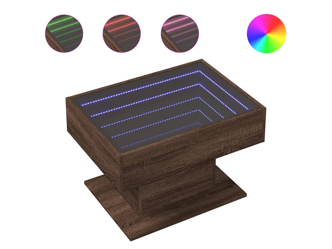 Coffee Table, Coffee Tables Vidaxl Marrom Madeira Processada (n/a)