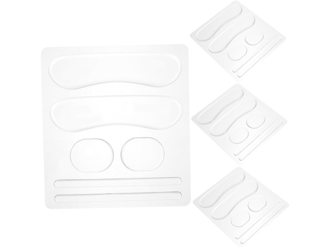 Protetores De Calcanhar Invisíveis Silicone, 4 Unidades