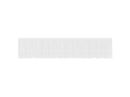 Conjunto 1 Cortina De Renda Vidaxl Branco Poliéster (160 X 1200 Cm)
