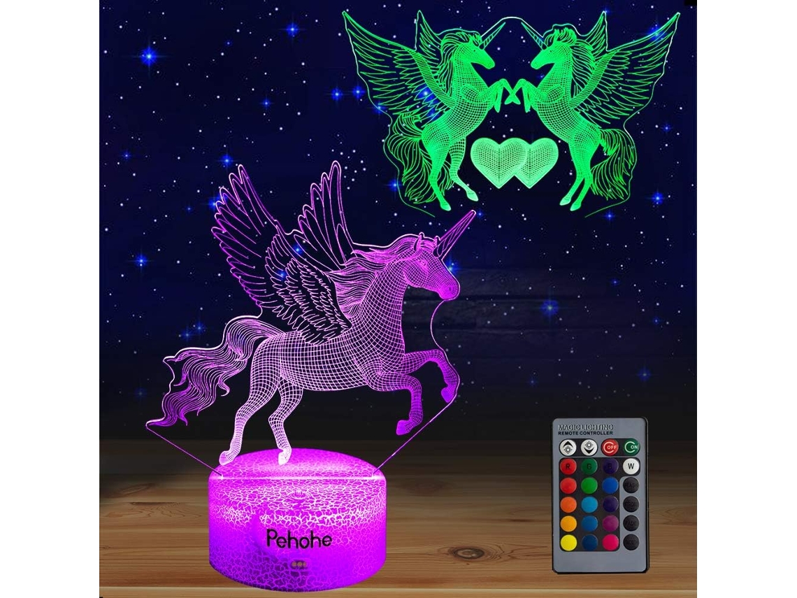Presentes De Unicrnio Para Meninas, Luminria Noturna De Unicrnio Para Quartos De Meninas Aquaforge