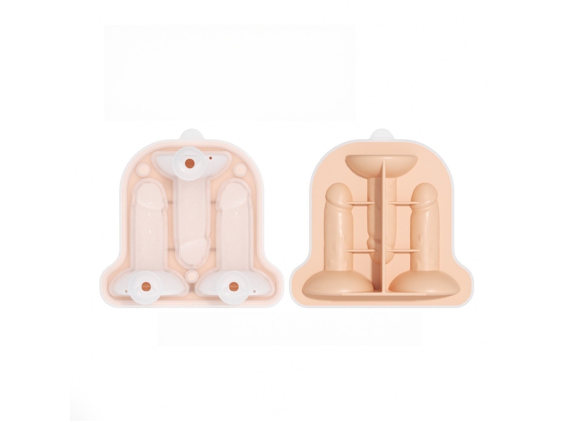 Divertida Forma De Silicone Para Bolas De Gelo Com Tampa, Ideal Para Cocktails De Whisky, Sumos E Outras Bebidas Rosa Hexinyigjly