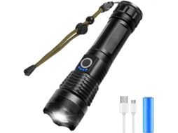 Lanterna LED 5000 lumens recarregável S/MARCA