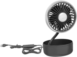 Ventilador Veicular De 12v, Ventilador Portátil Para Carro, Ventilador Usb Potente E Silencioso Para Quarto, Casa