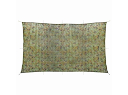 Rede De Camuflagem Vidaxl Verde Tecido (600 X 300 Cm)