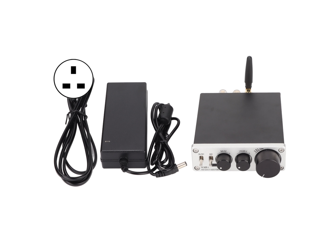 Amplificador de potência, Bluetooth 5.1, para uso residencial, FX 502E L EOOCOO