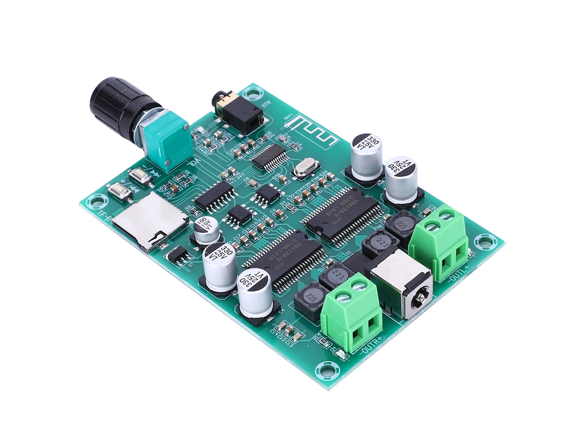 Placa de Amplificador Digital HKJ Xh A354 YDA138, canal duplo, sem fio, 20W x 2