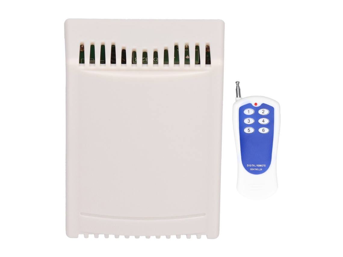 Módulo Rele De Controle Remoto 6 Canais, Alto Poder, Controle De Motores (dc12v)