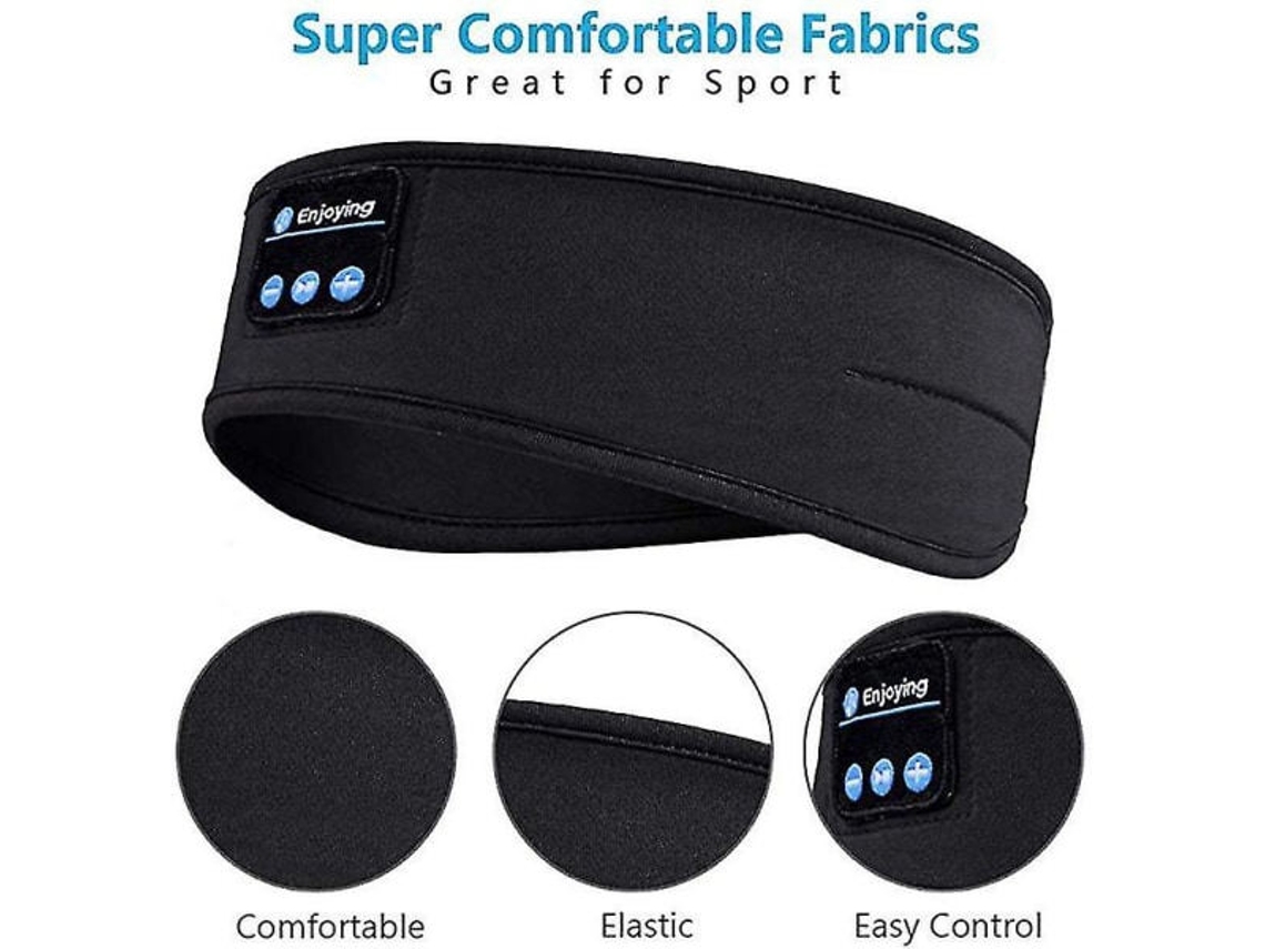 Fones de Ouvido Bluetooth 5.0, Faixa de Cabeça Esportiva AQUAFORGE