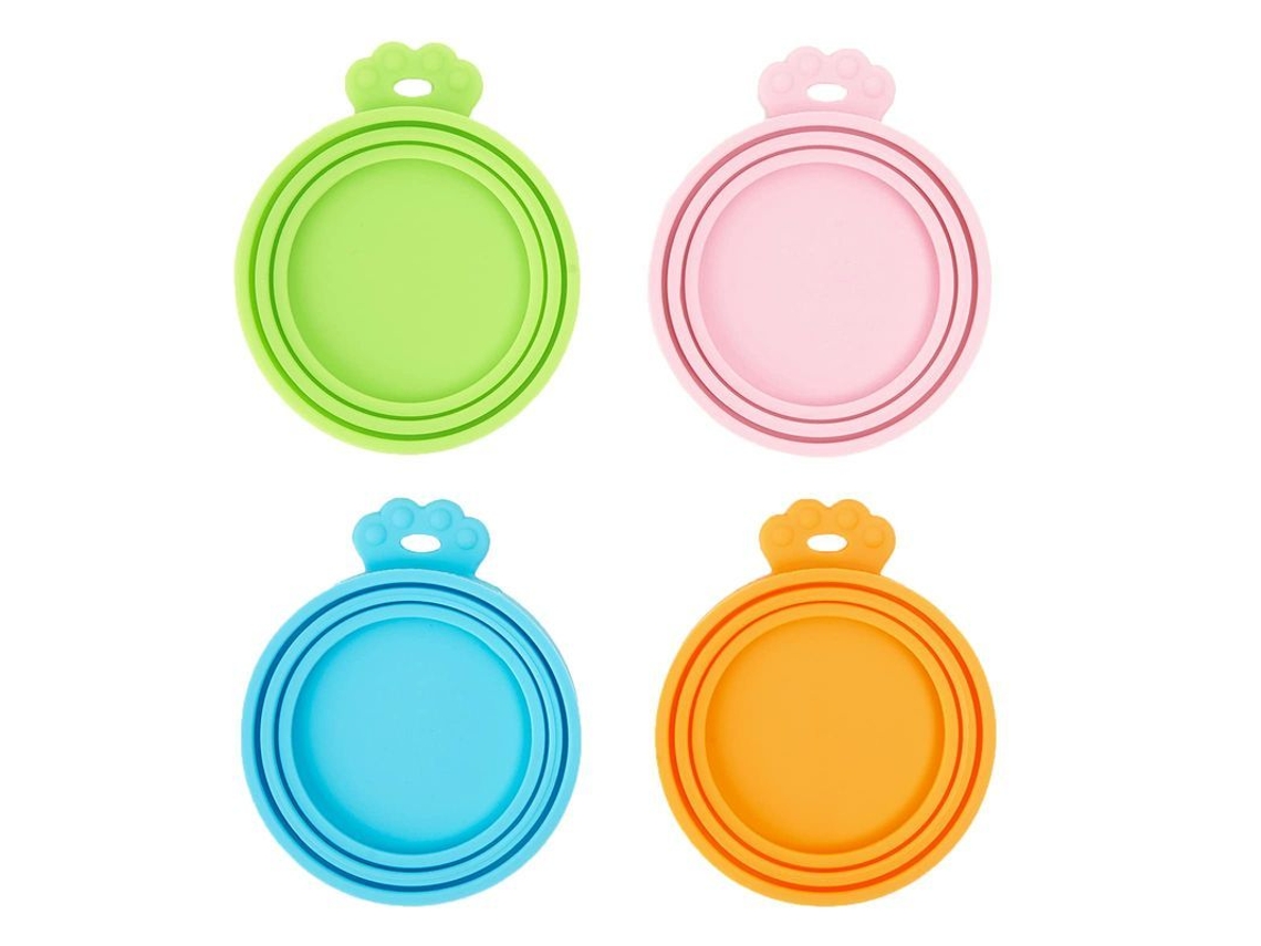2026 tapa de Silicona Universal para Latas de Comida para Gatos e Cães, Ajusta 3 Tamanhos Padrão