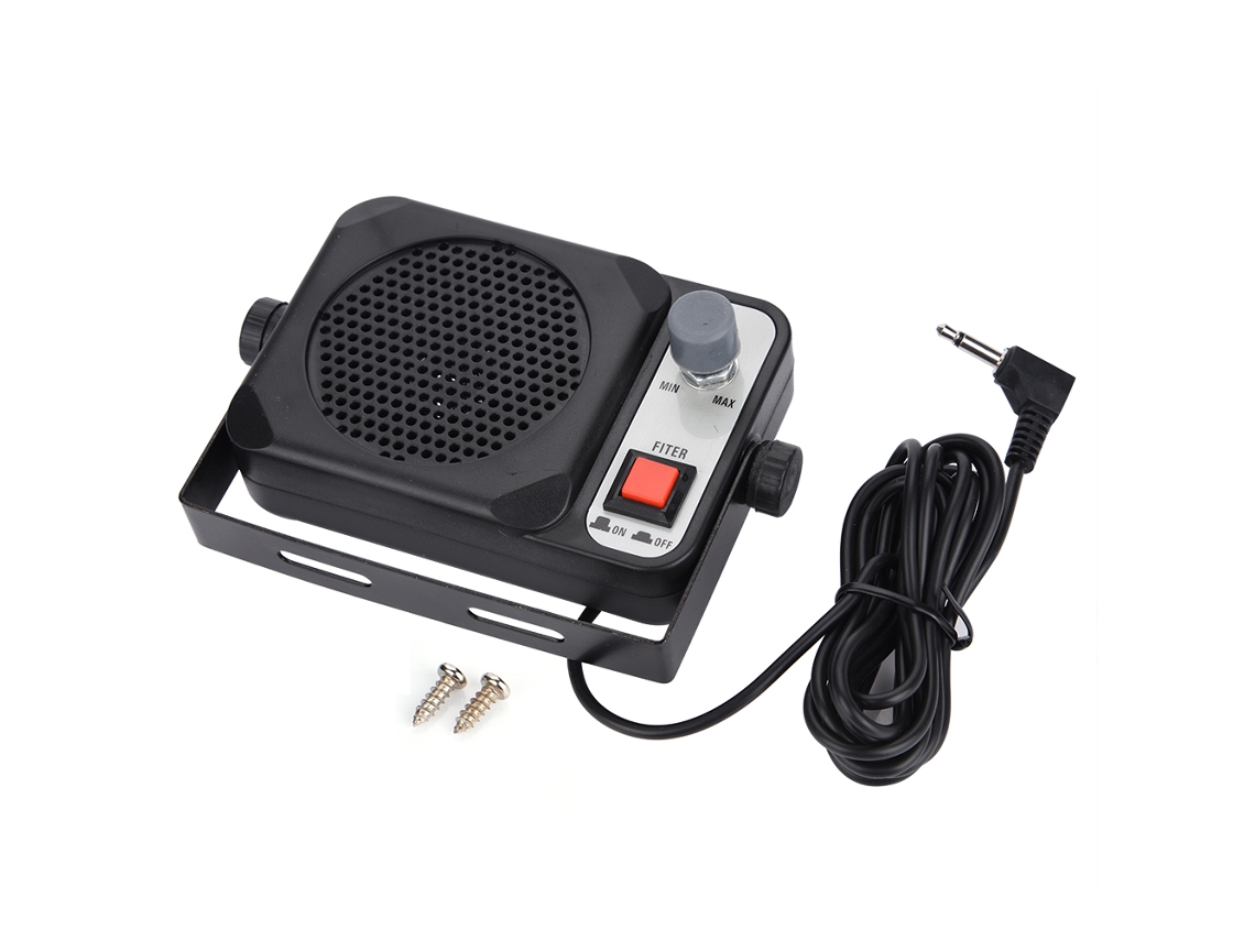 Alto-falante Externo Mini Para Rádio De Dois Way Motorola Yaesu Carro Walkie Talkie