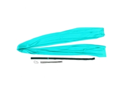 Balanço terapêutico elástico, indoor e outdoor, Cuddle Hammock para autismo e TDAH, azul claro S/MARCA