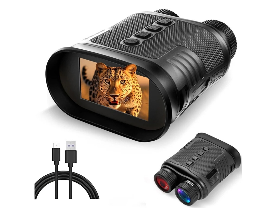Óculos De Visão Noturna Binóculos De Visão Noturna 4k Com Tela Hd De 3 Para Foto E Vídeo Zoom Digital 8x Para Camping Caça Observação Bestvite